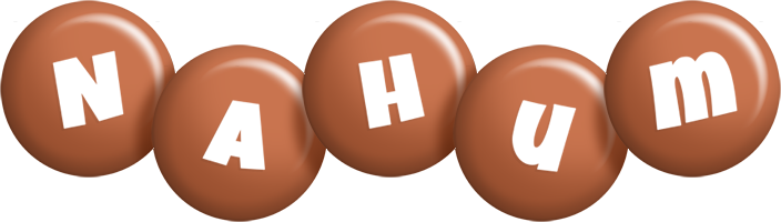 Nahum candy-brown logo