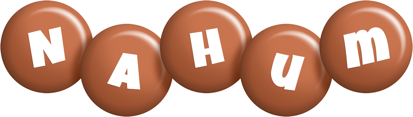 Nahum candy-brown logo