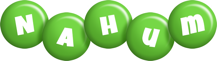 Nahum candy-green logo