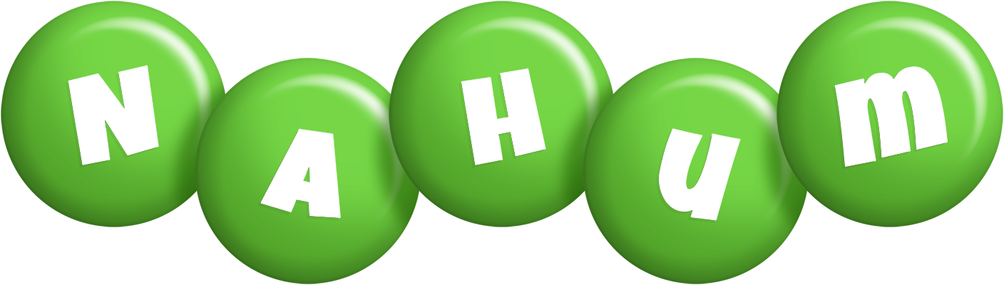 Nahum candy-green logo