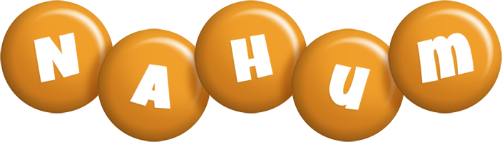 Nahum candy-orange logo
