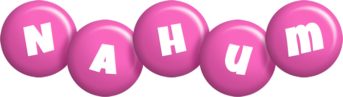 Nahum candy-pink logo