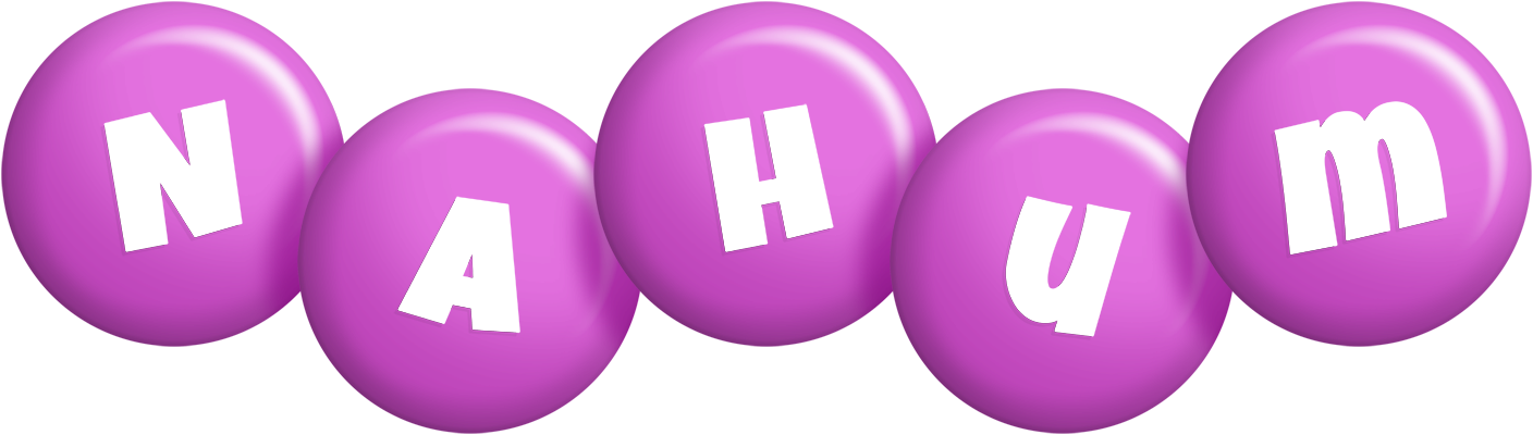 Nahum candy-purple logo