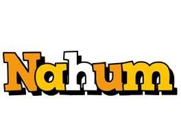 Nahum cartoon logo