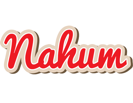 Nahum chocolate logo