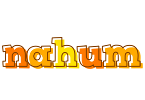 Nahum desert logo