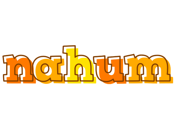Nahum desert logo