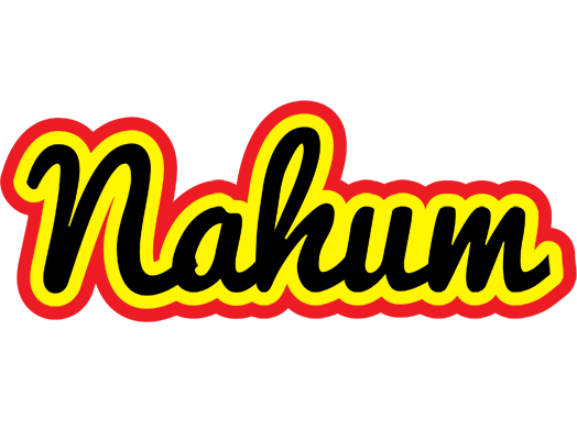 Nahum flaming logo
