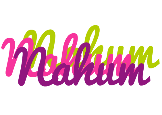 Nahum flowers logo