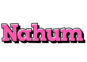 Nahum girlish logo