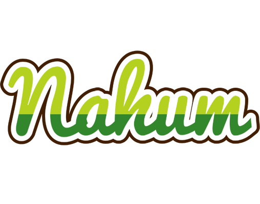 Nahum golfing logo