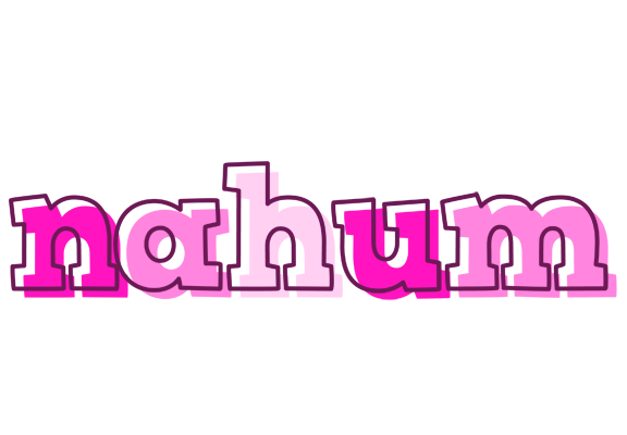 Nahum hello logo