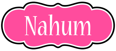 Nahum invitation logo