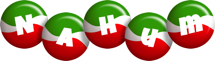 Nahum italy logo