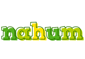 Nahum juice logo