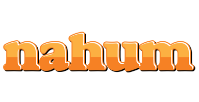 Nahum orange logo