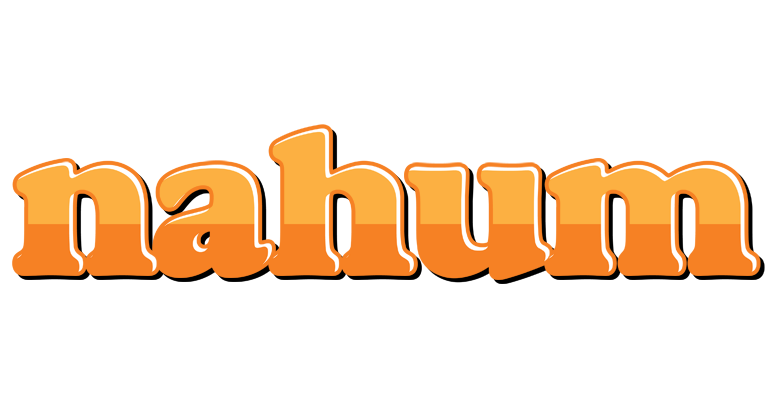 Nahum orange logo