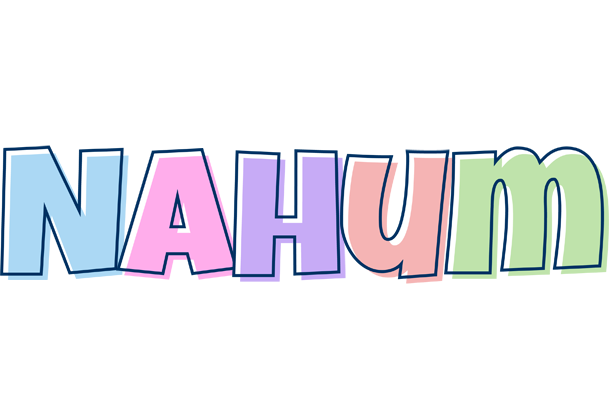 Nahum pastel logo