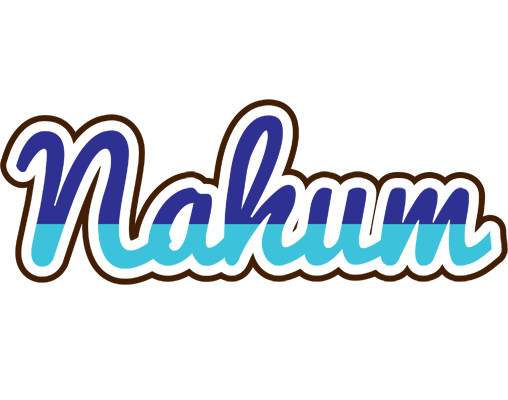 Nahum raining logo