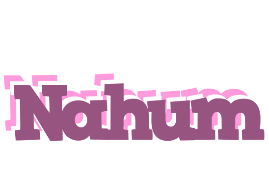Nahum relaxing logo