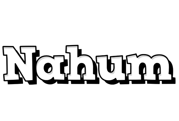 Nahum snowing logo
