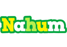 Nahum soccer logo