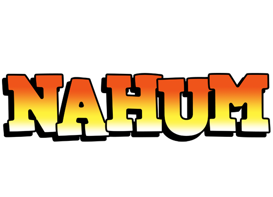 Nahum sunset logo