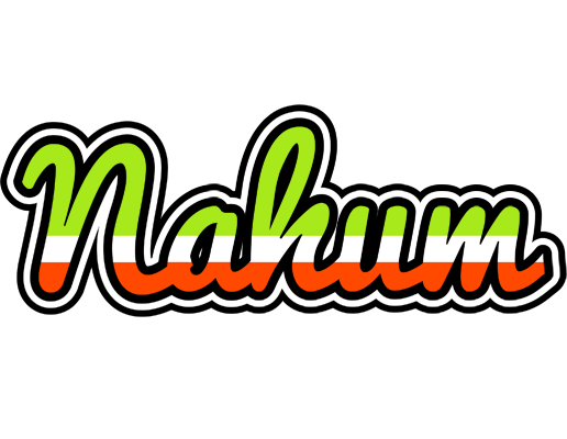 Nahum superfun logo