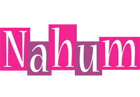 Nahum whine logo