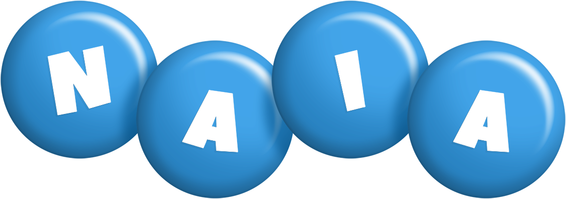 Naia candy-blue logo