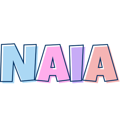 Naia pastel logo