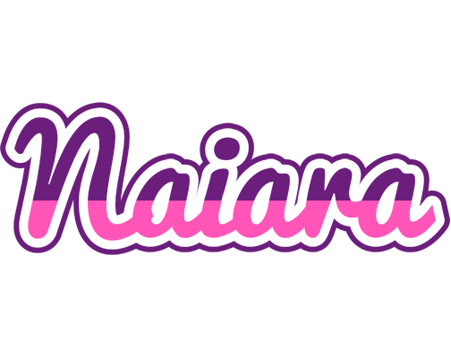 Naiara cheerful logo