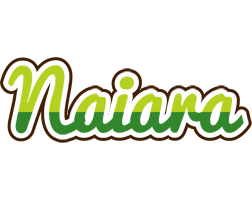 Naiara golfing logo