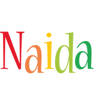 Naida birthday logo