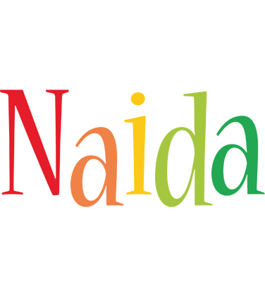 Naida birthday logo