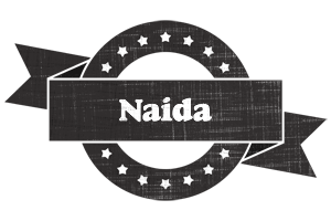 Naida grunge logo