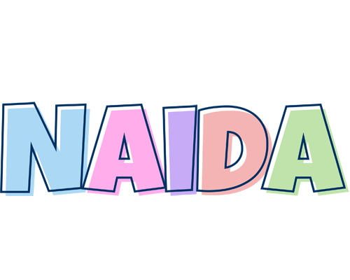 Naida pastel logo