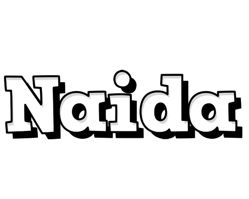 Naida snowing logo