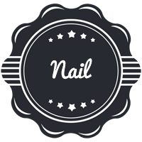 Nail badge logo