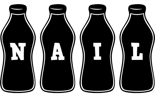 Nail bottle logo