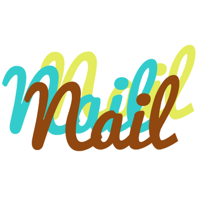 Nail cupcake logo