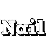 Nail snowing logo