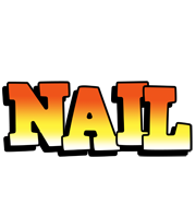 Nail sunset logo