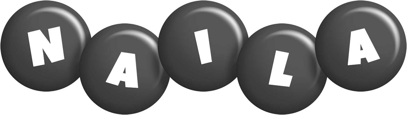 Naila candy-black logo