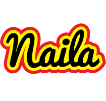 Naila flaming logo