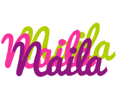Naila flowers logo