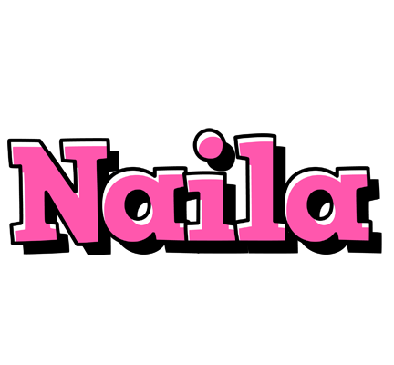 Naila girlish logo