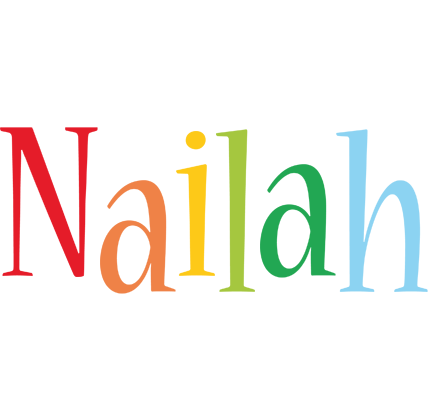 Nailah birthday logo