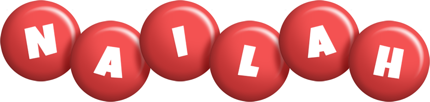 Nailah candy-red logo