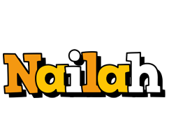 Nailah cartoon logo